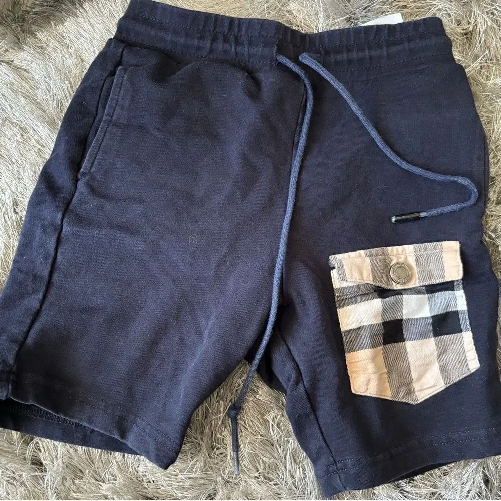 Burberry nova check logo kids dress pants unisex shorts